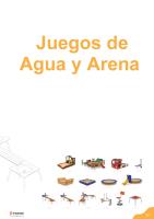 Catálogo de Juegos de agua y arena