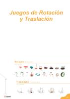 Catálogo de Juegos de Rotacion y Tirolinas