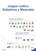 Catálogo Juegos Ludicos y Musicales